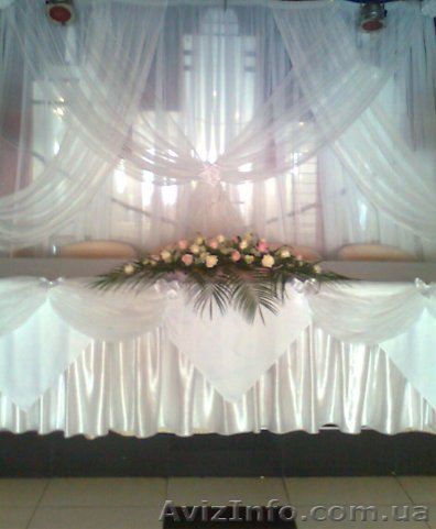 Оформление свадебного зала - <ro>Изображение</ro><ru>Изображение</ru> #1, <ru>Объявление</ru> #9735