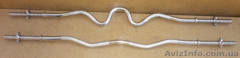 Грифы Изогнутые (w-образные и ez-образные) (диаметр втулки для блинов – 25 мм),  - <ro>Изображение</ro><ru>Изображение</ru> #1, <ru>Объявление</ru> #172337