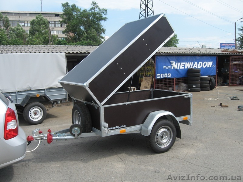 прицеп Сантей 550-101 c крышкой - <ro>Изображение</ro><ru>Изображение</ru> #1, <ru>Объявление</ru> #204484