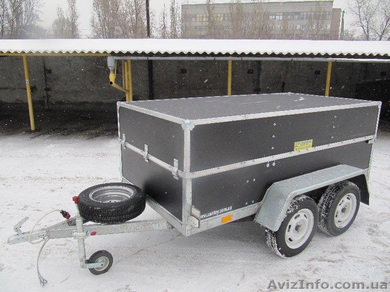 прицеп Сантей 750-211 c крышкой - <ro>Изображение</ro><ru>Изображение</ru> #1, <ru>Объявление</ru> #204493
