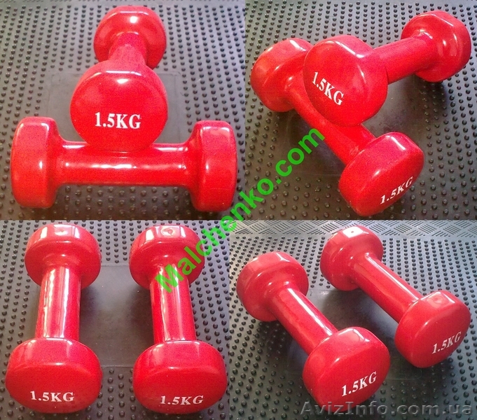 Гантель неразборная – 1,5 кг  - <ro>Изображение</ro><ru>Изображение</ru> #1, <ru>Объявление</ru> #243501