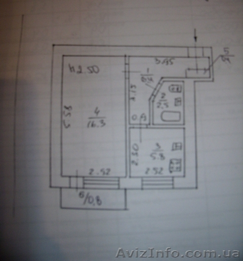 1 ком кв на Гагарина 26 000у.е. - <ro>Изображение</ro><ru>Изображение</ru> #1, <ru>Объявление</ru> #163316