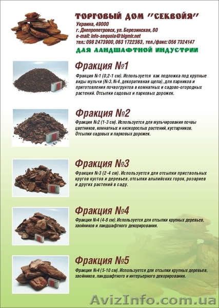 Сосновая кора для ландшафтного дизайна - <ro>Изображение</ro><ru>Изображение</ru> #1, <ru>Объявление</ru> #275073