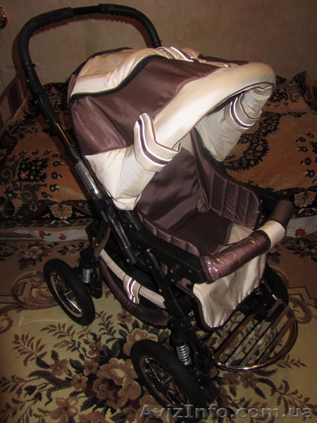 Продам коляску-трансформер Anmar Fox (Польша) - <ro>Изображение</ro><ru>Изображение</ru> #1, <ru>Объявление</ru> #319916