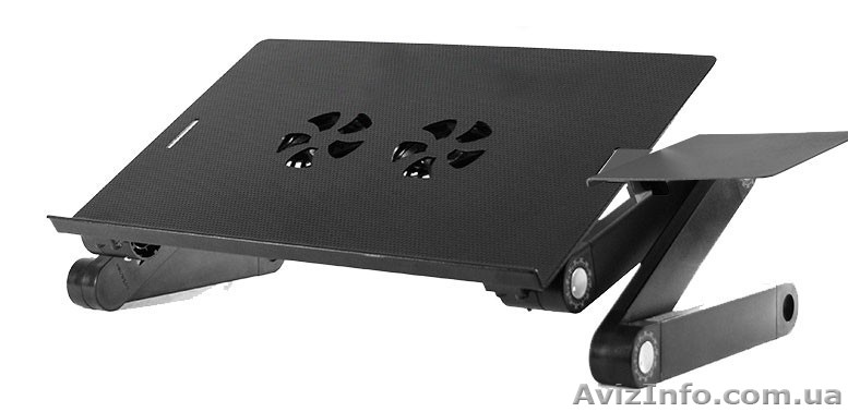 Пластиковый столик для ноутбука n-D1 (черный) - <ro>Изображение</ro><ru>Изображение</ru> #1, <ru>Объявление</ru> #358984