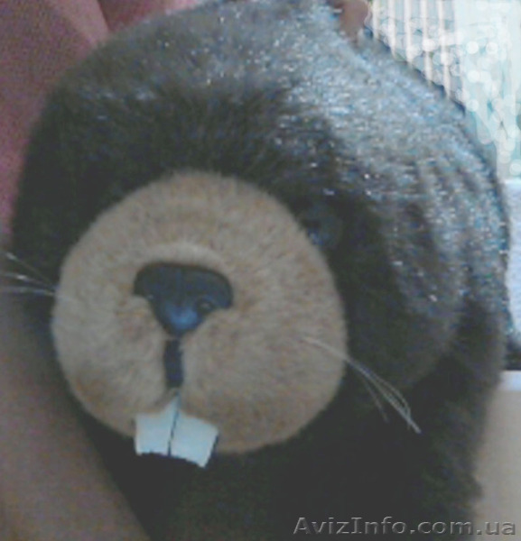 Большая мягкая игрушка Бобер - <ro>Изображение</ro><ru>Изображение</ru> #1, <ru>Объявление</ru> #356546