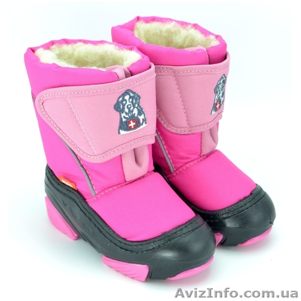 Зимние сапоги дутики Демар "Doggy" розовый - <ro>Изображение</ro><ru>Изображение</ru> #1, <ru>Объявление</ru> #454545