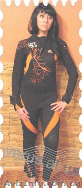 Гидрокостюм женский для дайвинга - <ro>Изображение</ro><ru>Изображение</ru> #1, <ru>Объявление</ru> #651646