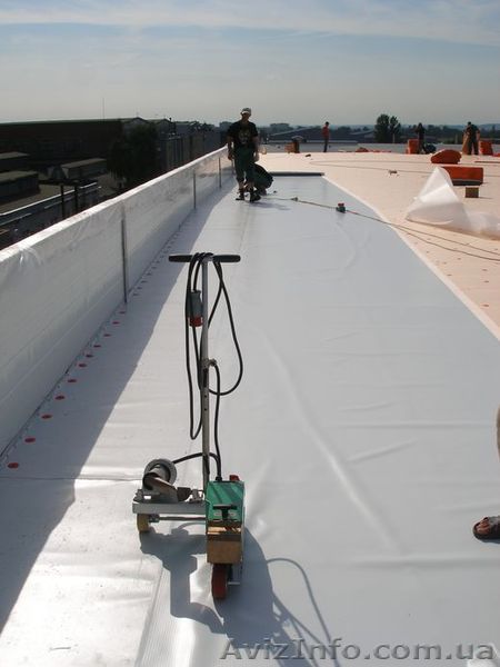 Профессиональный монтаж ПВХ и ТПО мембраны, большие объемы по низким ценам. - <ro>Изображение</ro><ru>Изображение</ru> #1, <ru>Объявление</ru> #725224