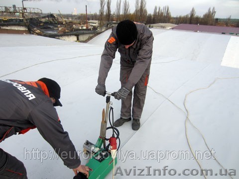 Кровля.Профессиональный монтаж ПВХ и ТПО  мембраны.Компания  предлагает. - <ro>Изображение</ro><ru>Изображение</ru> #1, <ru>Объявление</ru> #728367