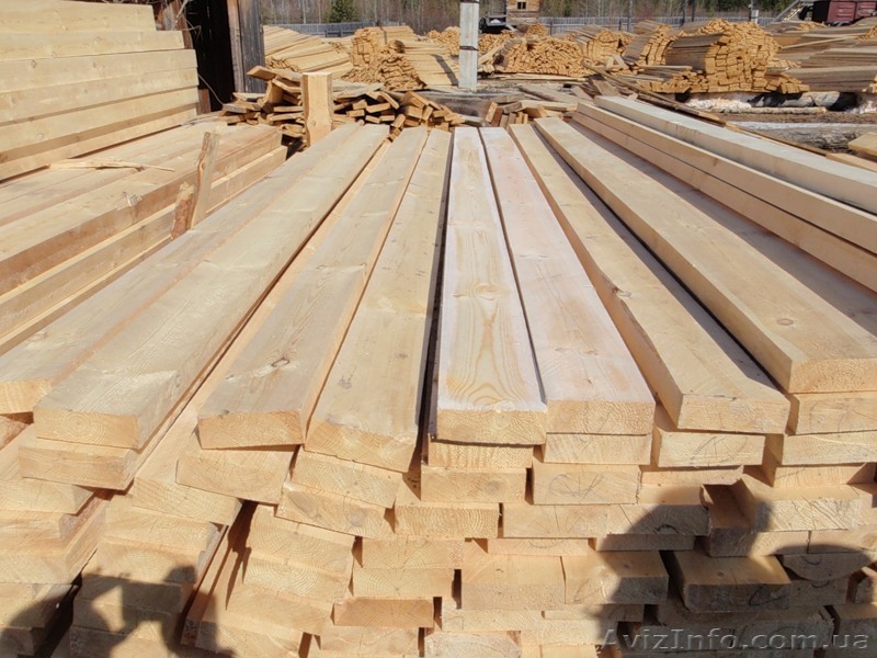 Доска необрезная, обрезная сосновая, брус от производителя. - <ro>Изображение</ro><ru>Изображение</ru> #1, <ru>Объявление</ru> #747439