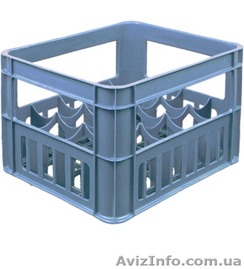 Ящик пивной черный пластиковый емкостью 20 пивных бутылок - <ro>Изображение</ro><ru>Изображение</ru> #1, <ru>Объявление</ru> #754470