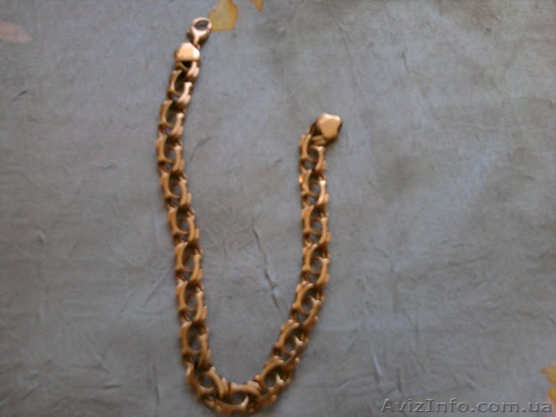 Продам золотой браслет. - <ro>Изображение</ro><ru>Изображение</ru> #1, <ru>Объявление</ru> #777865