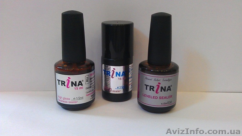 Trina финишные гели (силеры) без липкого слоя, с липким слоем - <ro>Изображение</ro><ru>Изображение</ru> #1, <ru>Объявление</ru> #774308