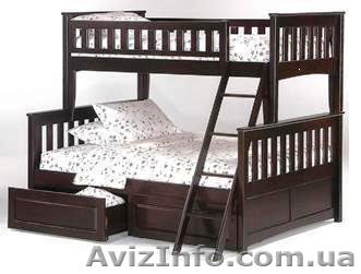 кровать двухъярусная Жасмин + Матрасы - <ro>Изображение</ro><ru>Изображение</ru> #1, <ru>Объявление</ru> #796388