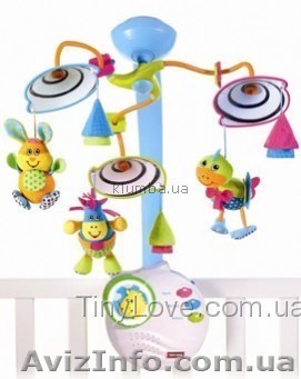Продам музыкальный мобиль в детскую кроватку - Tiny Love "Веселые зверята" (с ночником),б/у. - <ro>Изображение</ro><ru>Изображение</ru> #1, <ru>Объявление</ru> #847220