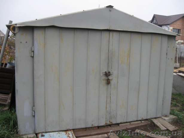 Продам гараж металлический, хорошее состояние - <ro>Изображение</ro><ru>Изображение</ru> #1, <ru>Объявление</ru> #836887