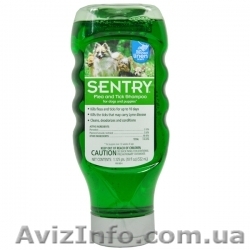 SENTRY СОЛНЕЧНЫЙ ЛЕН (Sundried Linen) шампунь от блох и клещей для собак - <ro>Изображение</ro><ru>Изображение</ru> #1, <ru>Объявление</ru> #855522