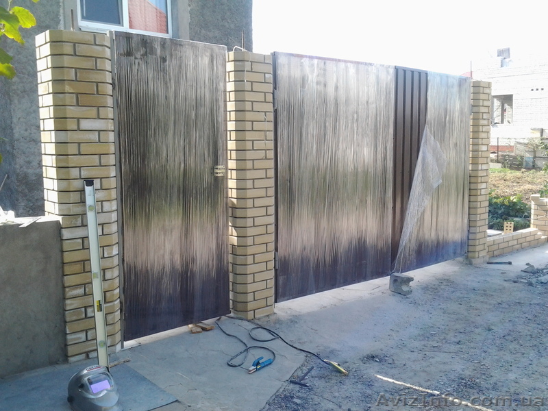 Ворота в Днепропетровске - <ro>Изображение</ro><ru>Изображение</ru> #1, <ru>Объявление</ru> #852908