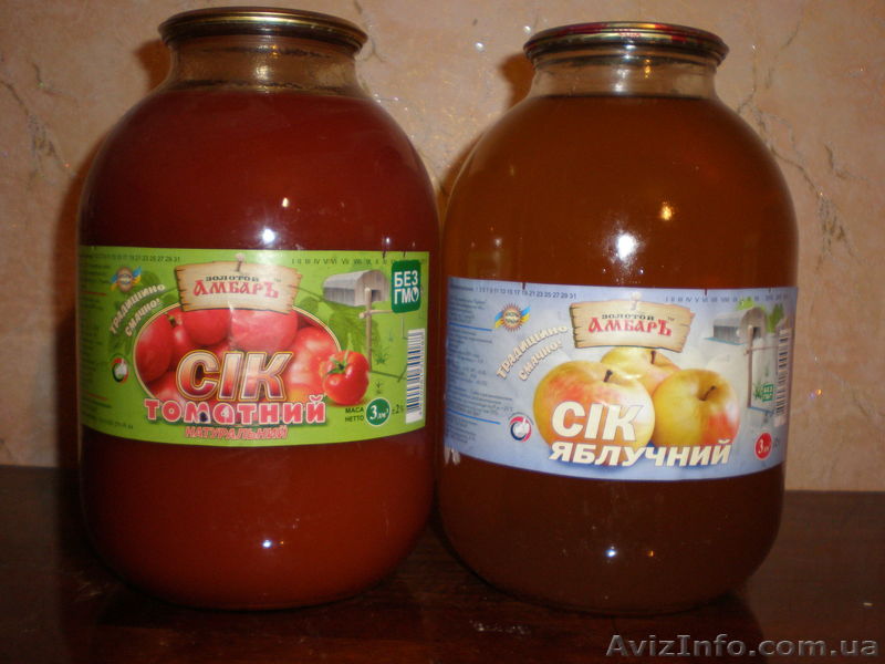 Продам сок Яблочный, томатный - <ro>Изображение</ro><ru>Изображение</ru> #1, <ru>Объявление</ru> #884249