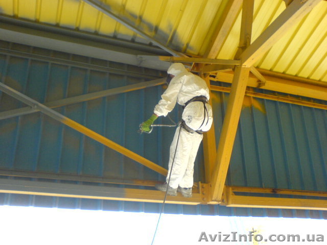 ПОКРАСКА ФАСАДОВ ЦЕХОВ, ЭЛЕВАТОРОВ  И МЕТАЛЛОКОНСТРУКЦИЙ. - <ro>Изображение</ro><ru>Изображение</ru> #1, <ru>Объявление</ru> #874392