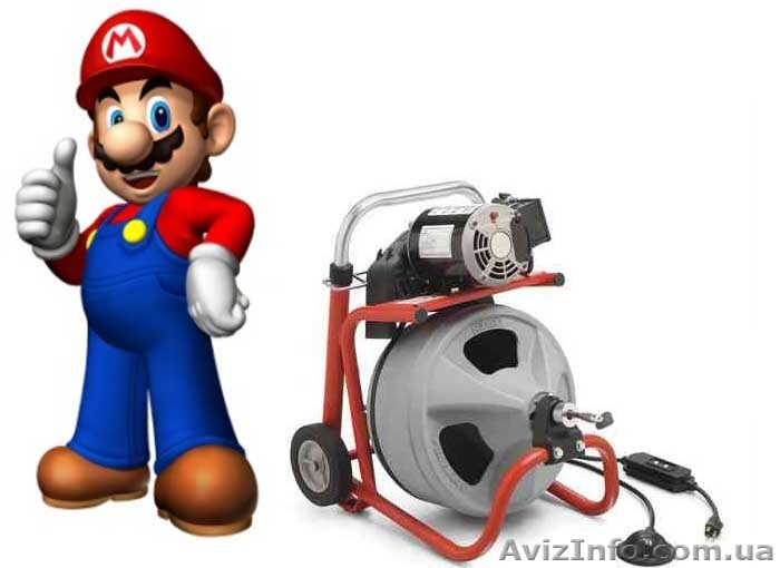 Прочистка  канализационных и сливных труб - <ro>Изображение</ro><ru>Изображение</ru> #1, <ru>Объявление</ru> #901382