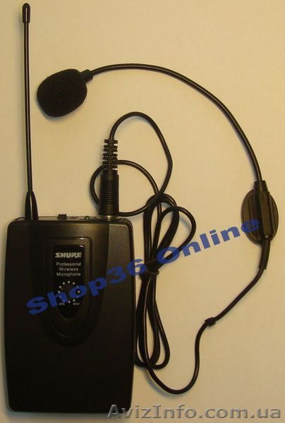 Петличный радиомикрофон Shure PWM  - <ro>Изображение</ro><ru>Изображение</ru> #1, <ru>Объявление</ru> #898362