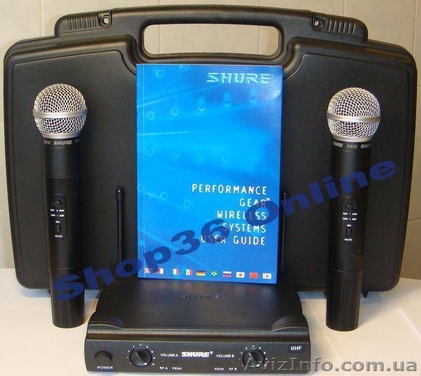 Радиосистема Shure UT4 UHF-2 SM58, два радиомикрофона  - <ro>Изображение</ro><ru>Изображение</ru> #1, <ru>Объявление</ru> #898371
