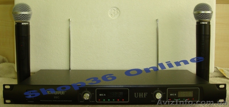 Радиосистема Shure 89c PWM новая модель - <ro>Изображение</ro><ru>Изображение</ru> #1, <ru>Объявление</ru> #903544