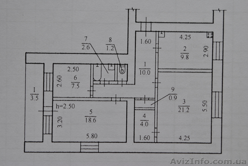 Продам просторную 3х комнатную квартиру низ пр.Кирова  - <ro>Изображение</ro><ru>Изображение</ru> #1, <ru>Объявление</ru> #908400