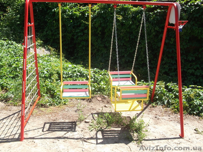Качели уличные 5 в 1, для троих детей - <ro>Изображение</ro><ru>Изображение</ru> #1, <ru>Объявление</ru> #926798