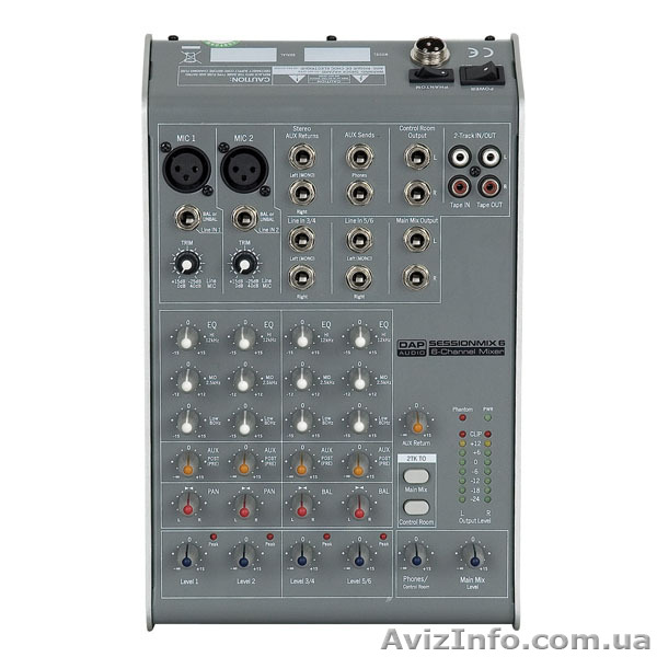Пульт DAP sessionmix 6 - <ro>Изображение</ro><ru>Изображение</ru> #1, <ru>Объявление</ru> #933014