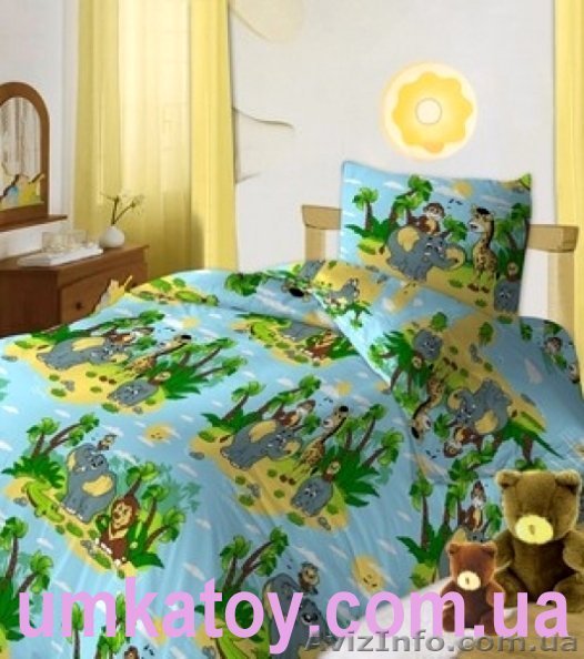Предлагаем к реализации - Детское постельное белье Африка ТМ Тотошка - <ro>Изображение</ro><ru>Изображение</ru> #1, <ru>Объявление</ru> #937830