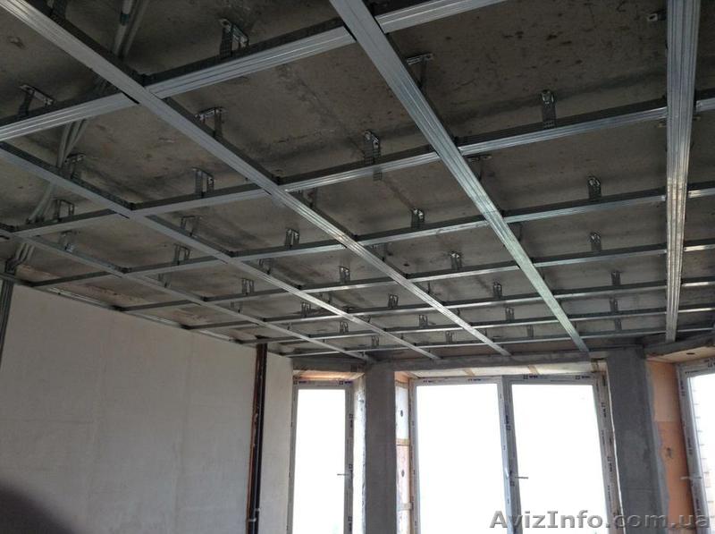 Монтаж гипсокартонных потолков - <ro>Изображение</ro><ru>Изображение</ru> #1, <ru>Объявление</ru> #946529