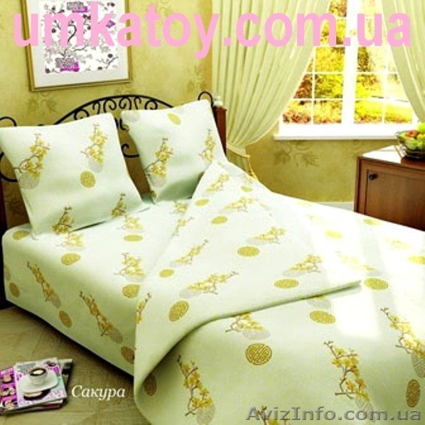 Продаем постельное белье полуторное Сакура ТМ Магiя комфорту - <ro>Изображение</ro><ru>Изображение</ru> #1, <ru>Объявление</ru> #962229