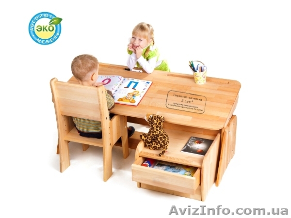 Набор - парта С886 + стул + тумба - <ro>Изображение</ro><ru>Изображение</ru> #1, <ru>Объявление</ru> #992117