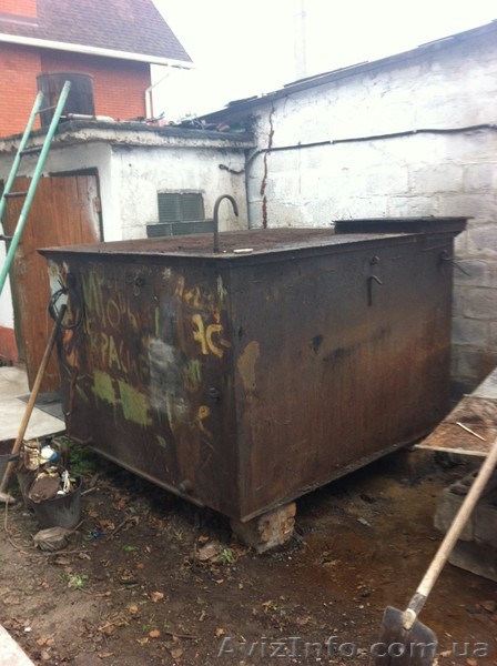 Продам металлический бак (4,2м3) - <ro>Изображение</ro><ru>Изображение</ru> #1, <ru>Объявление</ru> #997752