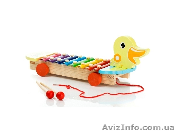 Ксилофон-каталка "Утенок" - <ro>Изображение</ro><ru>Изображение</ru> #1, <ru>Объявление</ru> #992290