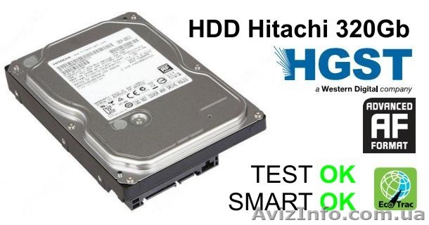 Жесткий диск, HDD Hitachi 320Gb, 32Mb, 7200, SATA III   - <ro>Изображение</ro><ru>Изображение</ru> #1, <ru>Объявление</ru> #1063816