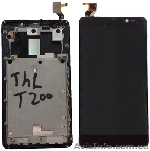 Дисплей+тачскрин для THL T200 - <ro>Изображение</ro><ru>Изображение</ru> #1, <ru>Объявление</ru> #1147034