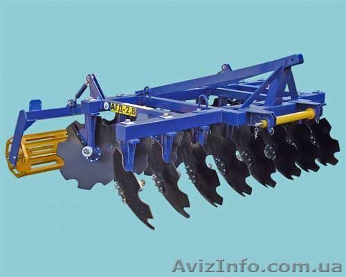 Дисковая борона АГД 2,8 навесная на трактор 90-100 л.с - <ro>Изображение</ro><ru>Изображение</ru> #1, <ru>Объявление</ru> #1154784