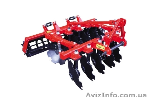 плуг дисковый навесной с регулировкой междуследия пдм-1,8 - <ro>Изображение</ro><ru>Изображение</ru> #1, <ru>Объявление</ru> #1156815