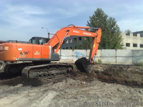 Аренда гусеничного экскаватора - <ro>Изображение</ro><ru>Изображение</ru> #1, <ru>Объявление</ru> #1185860