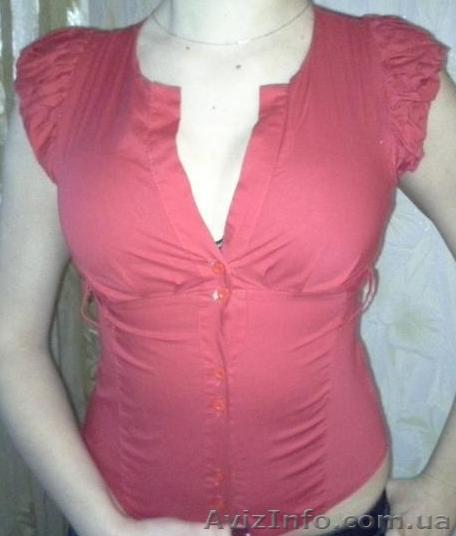 Рубашка кораллового цвета - <ro>Изображение</ro><ru>Изображение</ru> #1, <ru>Объявление</ru> #1212244