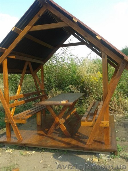 Беседка деревянная «Карпатка» - <ro>Изображение</ro><ru>Изображение</ru> #1, <ru>Объявление</ru> #1217443