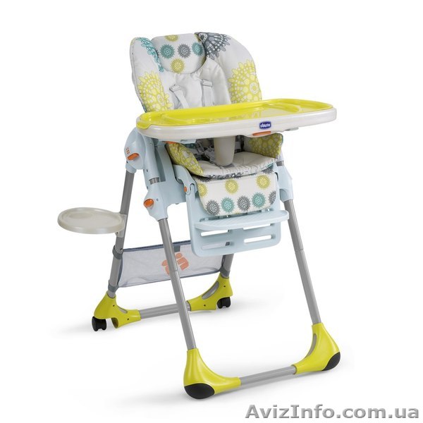 Стульчик для кормления Chicco Polly 2 в 1 б/у - <ro>Изображение</ro><ru>Изображение</ru> #1, <ru>Объявление</ru> #1251643