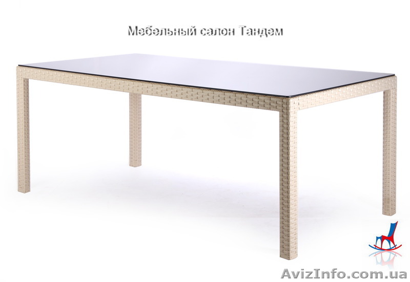  Стол  из искусственного ротанга Гостиный - <ro>Изображение</ro><ru>Изображение</ru> #1, <ru>Объявление</ru> #1261046