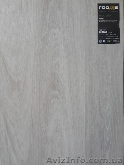 Ламинат Rooms  studio Дуб элегантный белый  R 0827 - <ro>Изображение</ro><ru>Изображение</ru> #1, <ru>Объявление</ru> #1277504