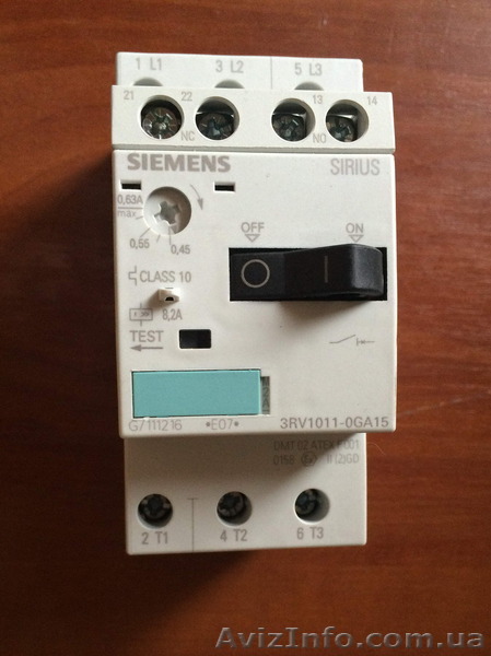 Автоматический выключатель Сименс / Siemens SIRIUS 3RV  - <ro>Изображение</ro><ru>Изображение</ru> #1, <ru>Объявление</ru> #1349464