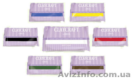 Японская полимерная глина для лепки цветов ClayCraft by DECO Деко - <ro>Изображение</ro><ru>Изображение</ru> #1, <ru>Объявление</ru> #1354066